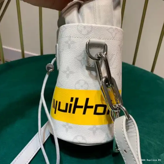 Aaa replica bags BAG LOUIS NANO CHALK VUITTON 0616